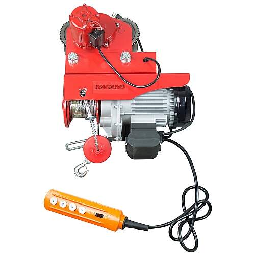 Talha Guincho Elétrico 6/12m 600/1200kg com Trolley Elétrico 1900w-220v/60hz - NGE12002D
