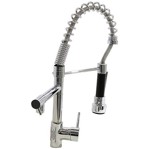 Torneira Cozinha Gourmet Monocomando 50 Cm Spray Extensor Água Quente e Fria