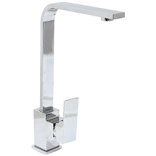 Torneira Cozinha Gourmet Monocomando Misturador Quadrada Slim