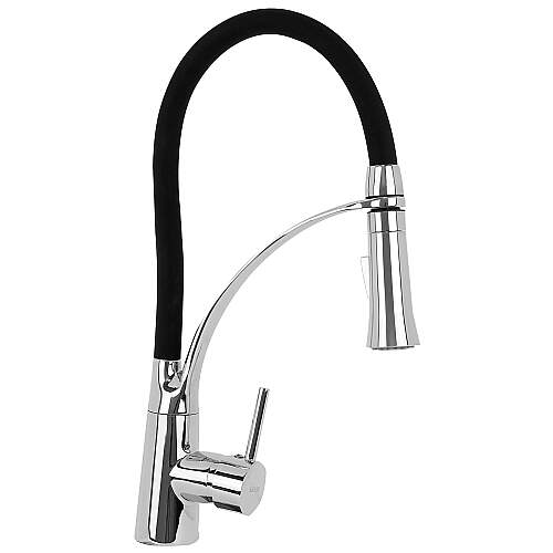 Torneira Gourmet Monocomando Cozinha Banheiro Flexível 1/2pol Quente e Frio