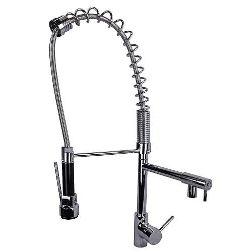 Torneira Cozinha Gourmet Monocomando 70 Cm Spray Extensor Água Quente e Fria