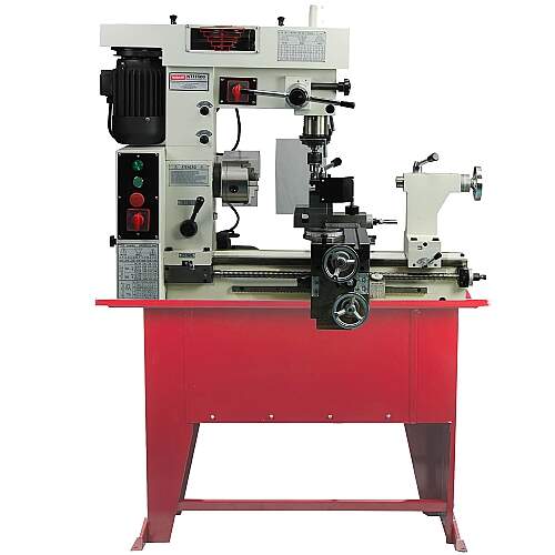 Torno Furadeira Fresadora de Bancada 3 em 1 500 mm 550w 220v 60hz Monofásico - NTFF500