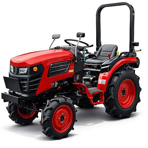Trator Agrícola a Diesel 25hp 4x4 com Santo Antônio