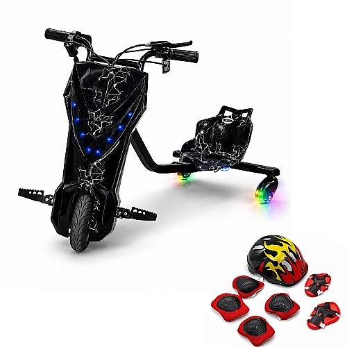 Triciclo Elétrico Scooter Patinete Drift 250W 36V até 15 km/h