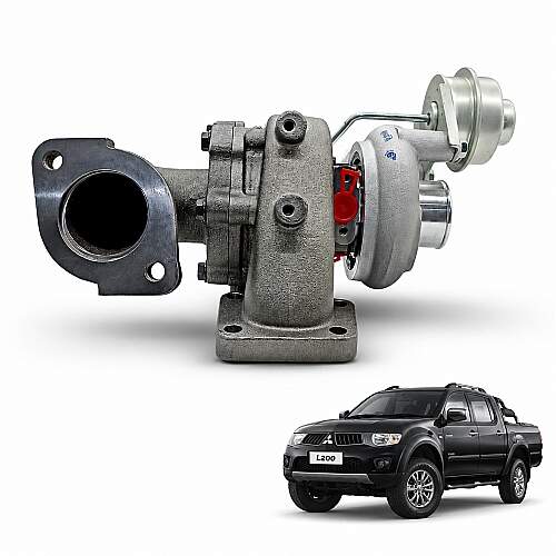 Turbina Nova Completa Mitsubishi L200 Outdoor Savana Hpe 2.5 2003 em Diante 49135-02652