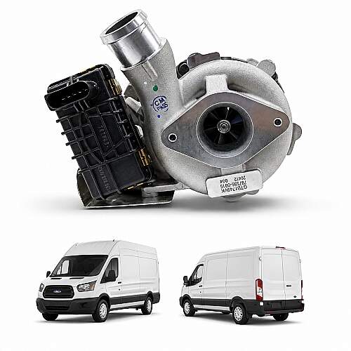 Turbina Para Ford Transit 2.2 16v 2012 Até 2016 787556-0015