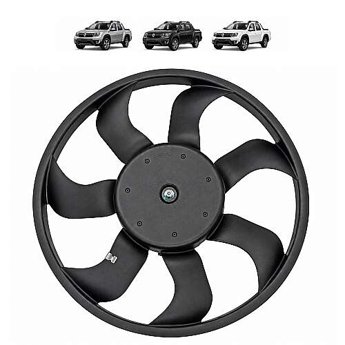 Ventoinha Radiador e Motor Renault Oroch 2016 a 2021