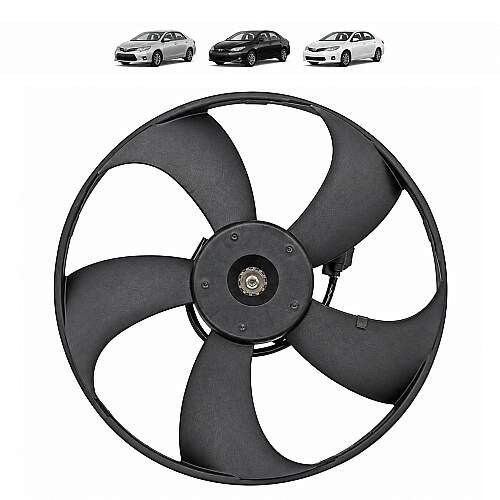 Ventoinha Radiador e Motor Toyota Corolla 2009 a 2017