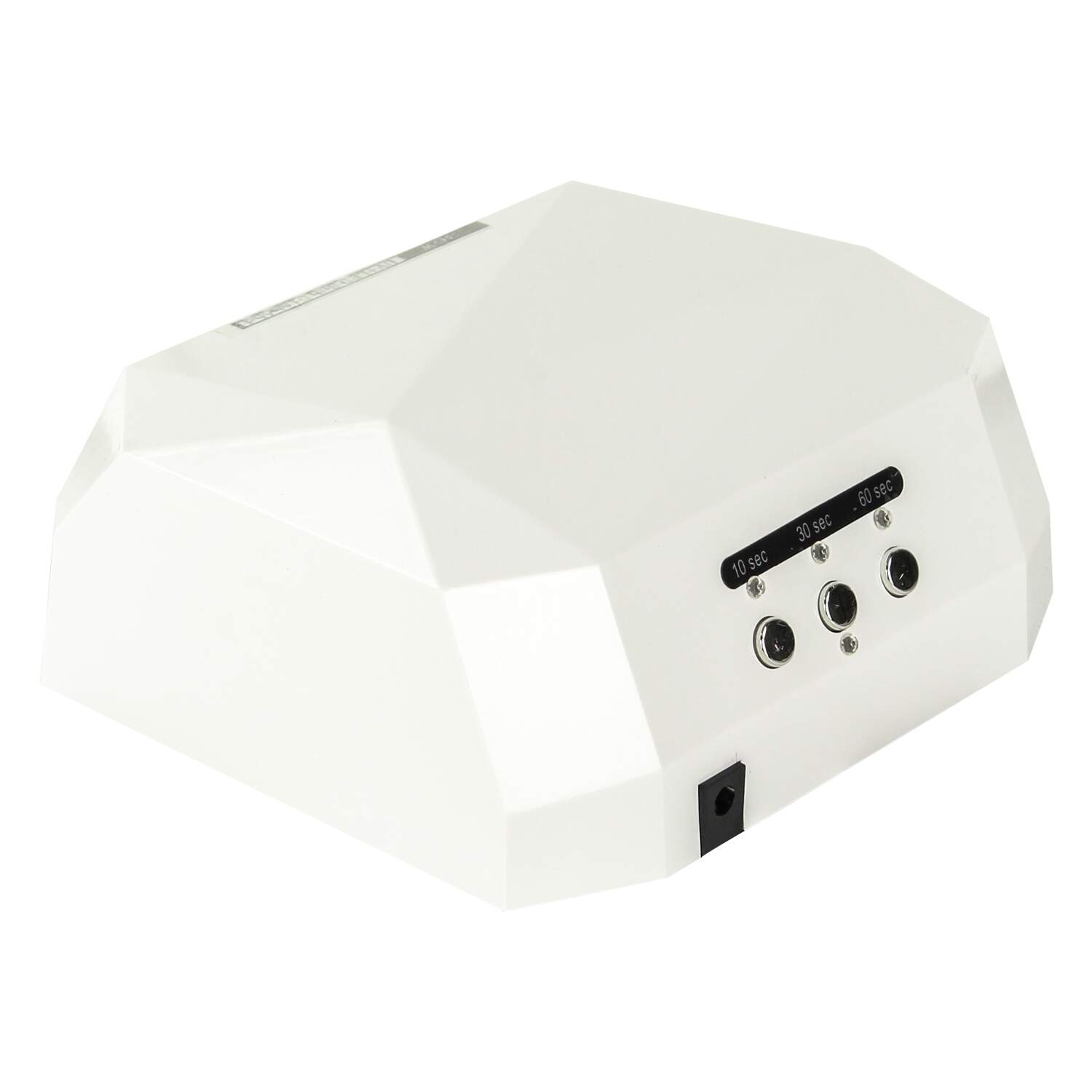 Cabine Estufa Forno Led Sensor 24w Unha Acrigel Bivolt Fibra - TCE36RBR - Branco