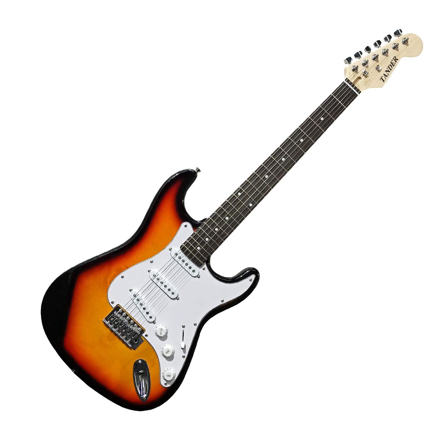 Guitarra Elétrica Stratocaster Maple Escala 25,5mm 3 Captadores - Sunburst