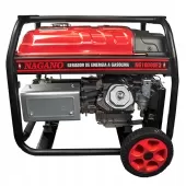 Gerador a Gasolina 9 KVA 4T 60HZ Partida Elétrica 110/220 V Motor 16HP - NG10000E3