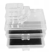Organizador para Maquiagem acrílico 2 Gavetas - THOM20