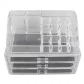 Organizador para Maquiagem acrílico 3 Gavetas - THOM30