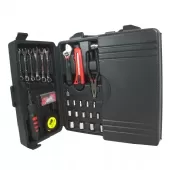 Kit Jogo de Ferramentas 110 Peças em Aço com Maleta - NJDF110