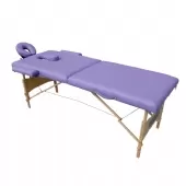 Mesa Maca de Massagem Estética Dobrável Portátil com Orifício - Preto