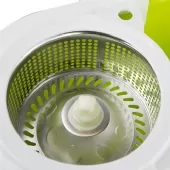 Balde Spin Mop 360 Inox com Pedal Alumínio Completo - Verde