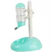 Bebedouro com Suporte e Comedouro para Cães - Verde
