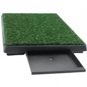 Sanitário Higiênico Canino com Graminha Artificial Banheiro para Cães - TP1015