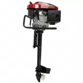 Motor de Popa a Gasolina 6.5 hp 196cc 1,2 Litros - NMPG65