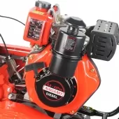 Micro Trator Motocultivador Monocilíndrico a Diesel 4,5HP 3600 RPM 4 Tempos OHV Ar Refrigerado 251cc - NMCD580