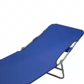 Cadeira Espreguiçadeira praia piscina 100% Poliéster 183cm - THEA381
