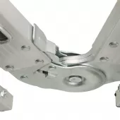 Escada Articulada Multifuncional em Alumínio 4x4 Degraus - TEAM44