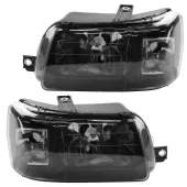 Farol Uno Fiorino 04 a 14 Mille Fire Pitbull Foco Simples Máscara Negra - TFU04 - Lado Direito Passageiro