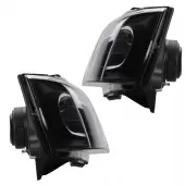 Farol Uno Fiorino 04 a 14 Mille Fire Pitbull Foco Simples Máscara Negra - TFU04 - Lado Direito Passageiro