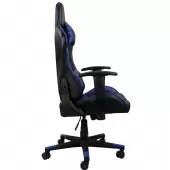Cadeira Gamer Star Reclinável Elevação a Gás - TCGST - Preto/Azul