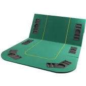 Tampo Mesa de Poker Dobrável 8 Lugares 180x90 cm - TPTT0075