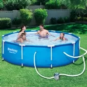 Piscina Estruturada 4.678 Litros Steel Pro com Filtro 110v - 56407