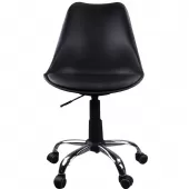 Cadeira Giratória Eames DKR Office - Preto - TCE15