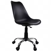 Cadeira Giratória Eames DKR Office - Preto - TCE15