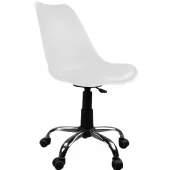 Cadeira Giratória Eames DKR Office - Branca - TCE16