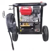 Lavadora de Alta Pressão a Gasolina Partida Manual 2900 Psi Axial Motor 7 HP 168F - NLG180