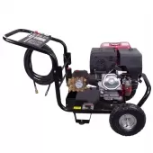 Lavadora de Alta Pressão a Gasolina Partida Elétrica 4300 LBS Triplex Motor 15HP 190F - NLG250E