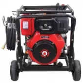 Lavadora de Alta Pressão a Diesel Partida Elétrica Motor 10HP 186F - NLD250E