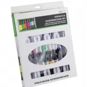 Kit Chaves de Precisão com 16 Peças Aço Carbono - NKCP16