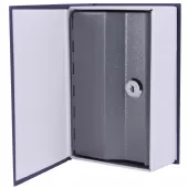 Cofre Livro Camuflado 12x6x18cm Azul - NCLA18