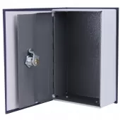 Cofre Livro Camuflado 12x6x18cm Azul - NCLA18