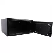Cofre Eletrônico Digital 44x38x23cm Grande Para Notebook Preto - NCDP44