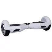 Skate Elétrico Hoverboard 6.5 Polegadas com Bluetooth e Bolsa - THB0 - Branco