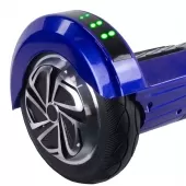 Skate Elétrico Hoverboard 8 Polegadas com Bluetooth Led e Bolsa - Azul - THB032
