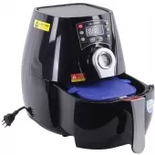 Mini Prensa Térmica para Sublimação 3D À Vácuo em Canecas - NP3DCAN - 110V - Preto
