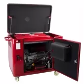 Gerador de Energia a Gasolina 7,5 KVA Silenciado Monofásico 4T 60hz Partida Elétrica 110/220v Motor 16hp - NG8000ES