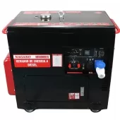 Gerador a Diesel Silenciado Monofásico 7 kVA 4T 60hz Partida Elétrica 110/220v 2hp - ND8000ES