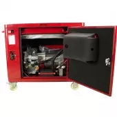 Gerador a Gasolina Silenciado Trifásico 7,5 Kva 4T 60hz Partida Elétrica 110/220v Motor 16HP