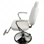 Poltrona Cadeira Reclinável Hidráulica Cabeleireiro - TSB060 - Branco