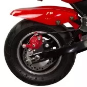 Super Mini Moto Ninja Gasolina 49cc 0 KM Aro 6,5 2T Freio a Disco - TMN4917 - Preto