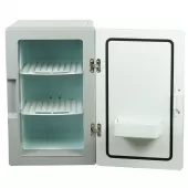 Mini Geladeira para Carro e Casa 18L - 12v para Carro Resfria e Aquece - 220v